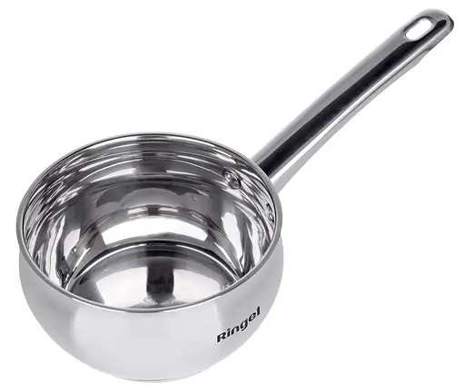 Ківш Ringel Riegel 1.25 л 14 см з кришкою, нержавіюча сталь (RG-4016-14) - фото 2