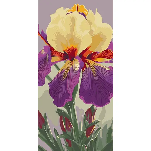 Набір для розпису ArtCraft Ірис Карнівал Каперс 40 x 80 см (13095-AC)