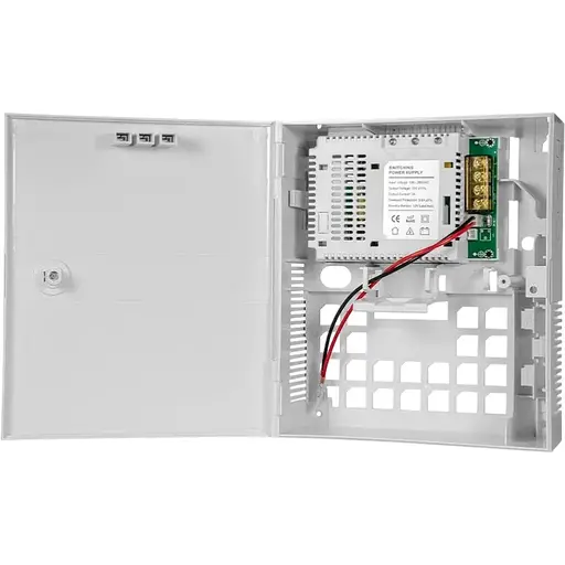Джерело безперебійного живлення Kraft в пластиковому боксі PSU-1205LED(P), 12В/5Ач під акб 7Ач (1.2Ач струм заряду) 228х195х78 мм