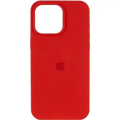 Чохол Epik Silicone Case AA Logo with MagSafe для Apple iPhone 15, 6.1 Червоний/Red - фото 2