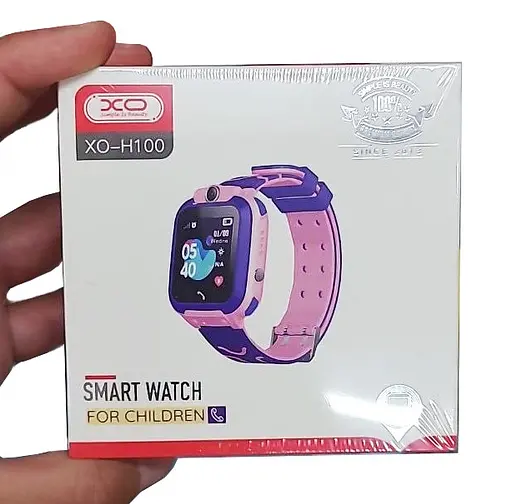 Детские смарт-часы Smart Watch Kids XO-H100 с камерой и GPS розовый - фото 8