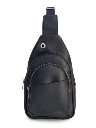 Чоловіча шкіряна сумка через плече Newery sum0026693 - фото 2