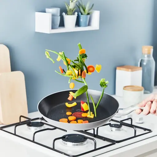 Сковорода универсальная Tefal Air Cook 24см (B5830453) с титановым антипригарным покрытием - фото 7