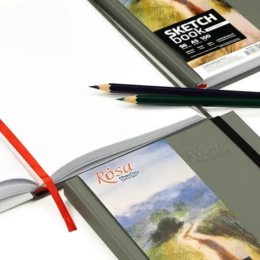 Блокнот Rosa Studio 100г/м2 96л серый - фото 6