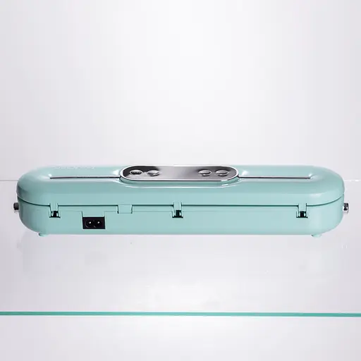 Вакууматор побутовий Yiwu для сухих і вологих продуктів 90 Вт вакуумний пакувальник М'ятний + 10 пакетів HP-11-15M - фото 7