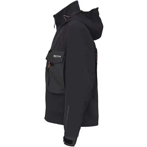 Куртка Savage Gear SG6 Wading Jacket S Black/Grey - фото 2