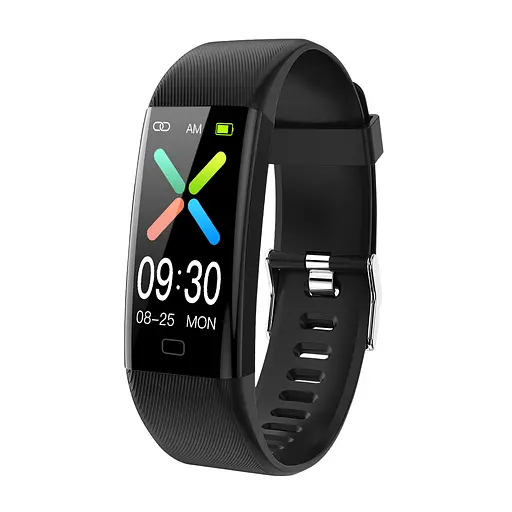 Умный фитнес браслет Lemfo F07T с термометром (Черный) - фото 1