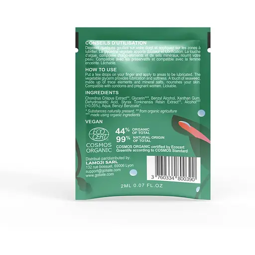 Пробник лубриканту Goliate Gel Lubrifiant Intime 2 мл - фото 2