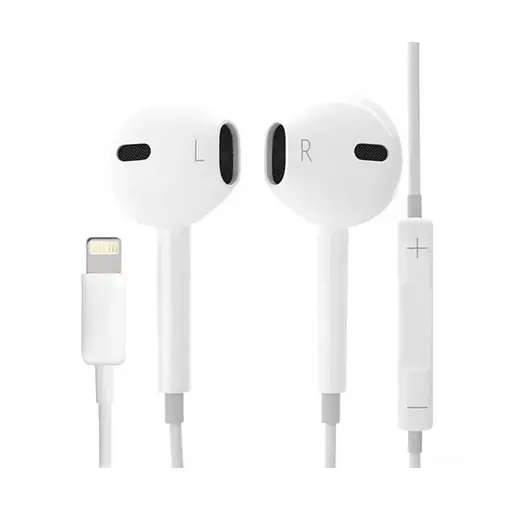 Универсальные проводные наушники с разъемом Lightning Iphone с поддержкой Siri