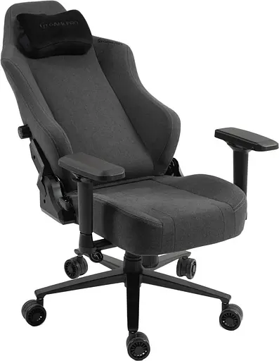 Игровое кресло GamePro GC775DG Fabric Dark Gray (GC775DG) - фото 7