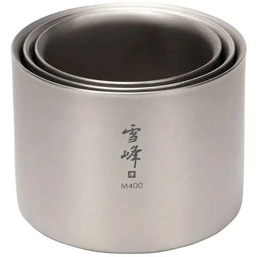 Кружка Snow Peak TW-126 Ti-Double M400 Stacking Mug 400 мл - фото 3