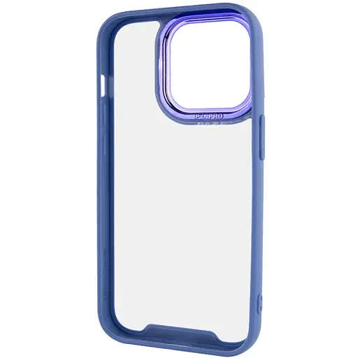 Чехол Epik TPU+PC Lyon Case для Apple iPhone 13 Pro 6.1 Blue - фото 4