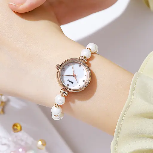 Наручний годинник жіночий 1983WT White Skmei acs0030433 - фото 2