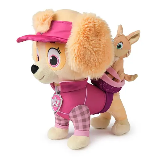 Мягкая игрушка Paw Patrol Щенячий патруль Щенок Скай с любимцем 30 см (SM47401/7700) - фото 4