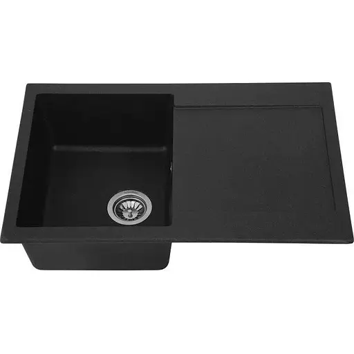 Кухонна мийка Interline Vega black - фото 2