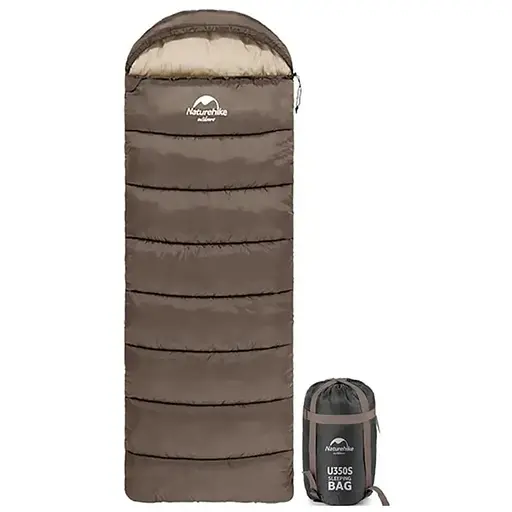 Спальник Naturehike U350 NH20MSD07 R правий Коричневий (1047-6927595767221-R)