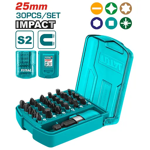 Набор ударных бит Total TACSD18306, 30 шт. - фото 2