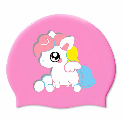 Дитяча Шапочка для плавання Renvo Lima Pony JR Рожевий OSFM (1SC520-05) - фото 1
