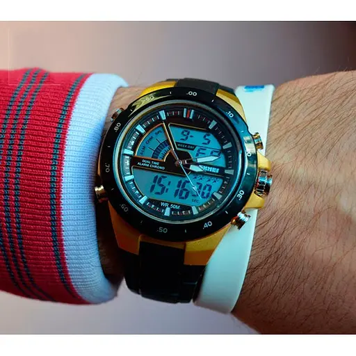 Спортивний годинник Skmei 1016 gold - фото 3