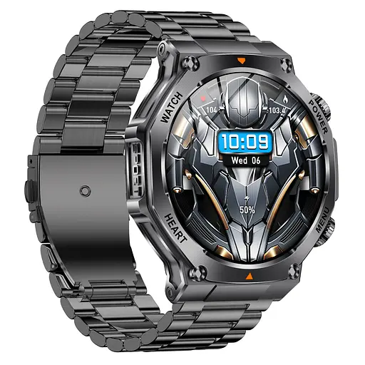 Часы Smart Mevaden Ultra Steel, 2 ремешка - фото 3