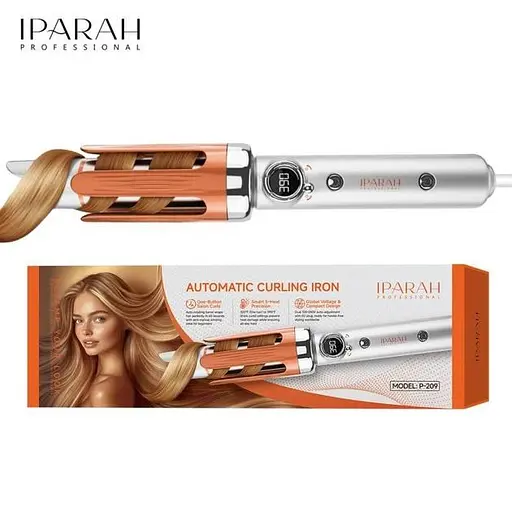 Автоматична плойка-стайлер IPARAH P-209 32 мм для завивки волосся, керамічне покриття, регулювання температури 160–200C, 38W - фото 5