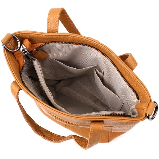 Женская сумка Vintage из натуральной кожи 28х25х12 см sum0027616 - фото 7