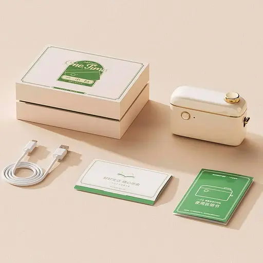 Термопринтер для друку наклейок NIIMBOT H1S White (1AA4F171402) - фото 2