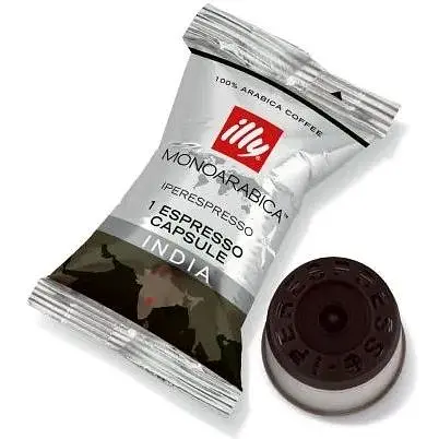 Кофе в капсулах iperEspresso Illy ящик India MonoArabica 100 шт - фото 1