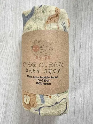 Муслинова дуже якісна пелюшка OldBro Kids Jungle Sun 100x120 см - фото 2