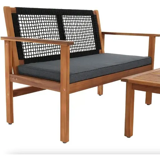 Комплект садових меблів Di Volio Marata чорний - фото 10