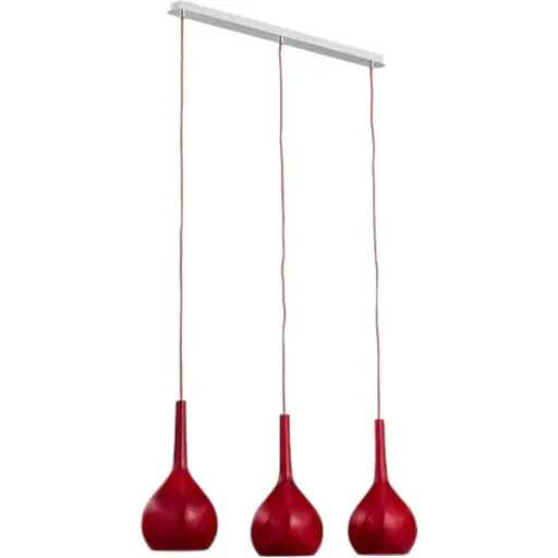 Люстра ALFA Vetro Red 20513 - фото 1