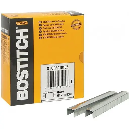 Скоби для ручного степлера Bostitch тип STCR5022 10 мм 5000 шт. (STCR501910Z) - фото 2