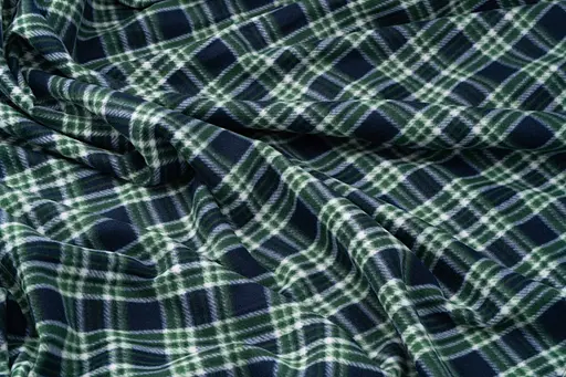 Плед Ardesto Fleece 160х200 см клетка зеленая (ART0702PB) - фото 4