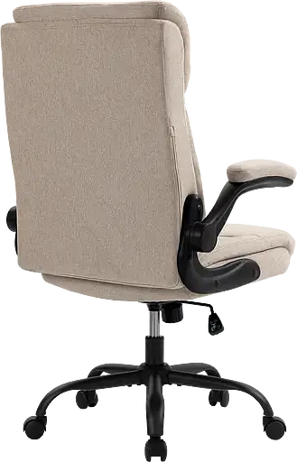 Офисное кресло GT Racer бежевое (B-3021 Fabric Beige) - фото 3