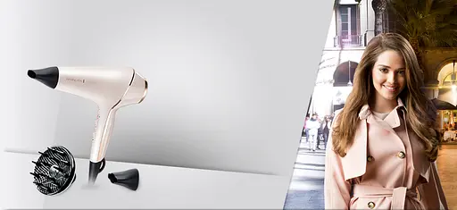 Фен Remington ProLuxe AC motor, 2400Вт, 3 режими, дифузор, іоніз-я, хол. обдув, розовий - фото 3