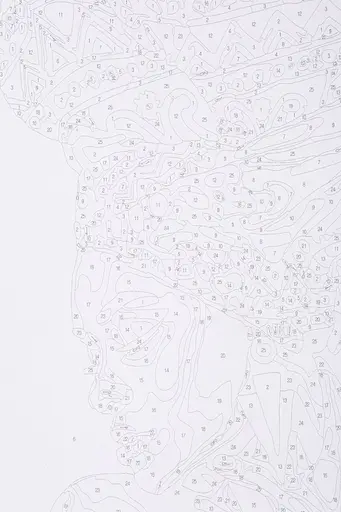 Набір для розпису по номерах "Африканка" 40*50 см, IDEA2-GX47095, ТМ "99IDEAS" - фото 7