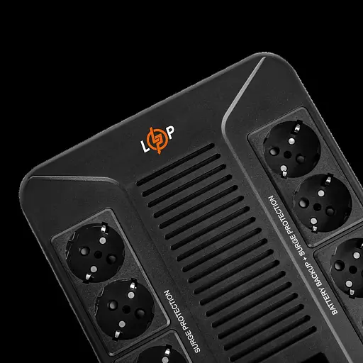 Лінійно-інтерактивне ДБЖ LogicPower LP-600VA-8PS 360 Вт - фото 3