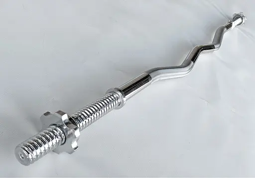 Гриф для штанги EasyFit W-образный 1.2 м Ø 28 мм (EF-8061) - фото 3