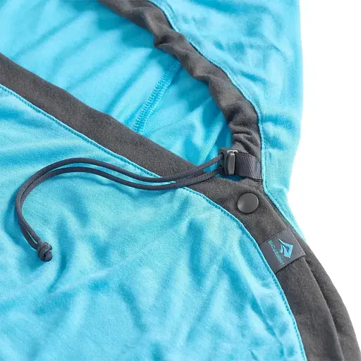 Вкладыш Sea To Summit Breeze Sleeping Bag Liner Mummy w/Drawcord S (1033-STS ASL031081-190205) - фото 6