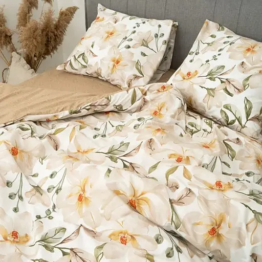 Комплект постільної білизни Viluta полуторний ранфорс 24307 100% бавовна - фото 2