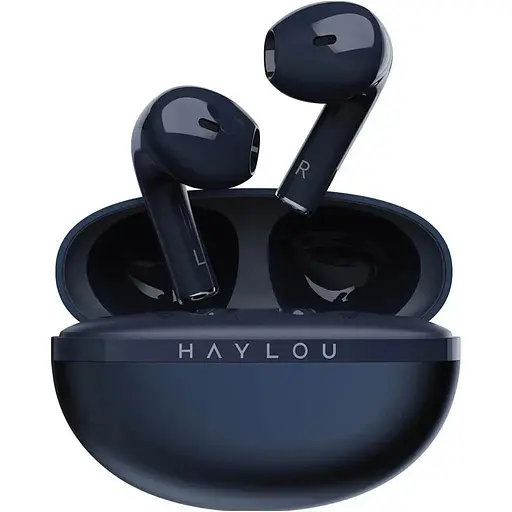 Бездротові навушники Bluetooth Haylou X1, BT5.3, ENC, IPX4, 6h, TWS Earbuds blue 2024 UA UCRF