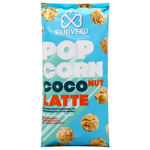 Карамелізований попкорн Skriveru Gotina зі смаком кокосового латте 120 г