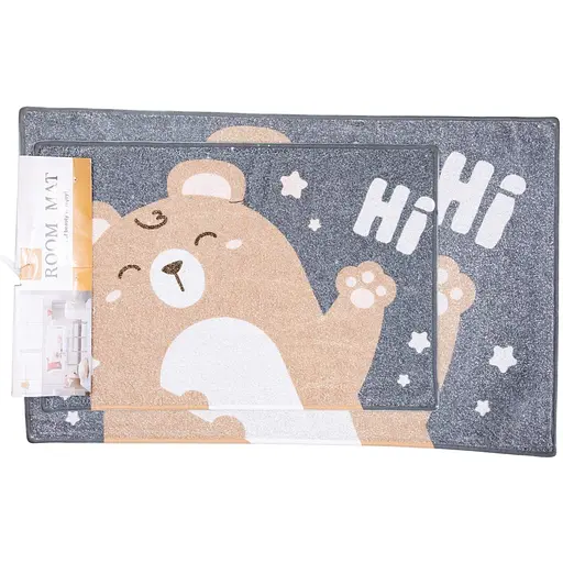 Набір килимків Yiwu HP-47-7 у дитячу кімнату 80х50 см / 60х40 см 2 шт. - фото 1