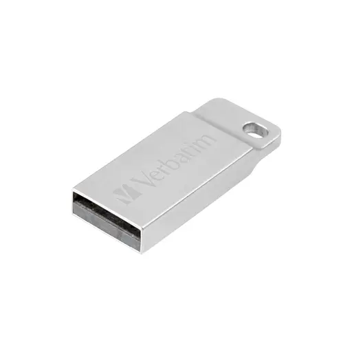 USB флеш накопитель Verbatim 32 ГБ Metal Executive Silver USB 2.0 (98749) - фото 2