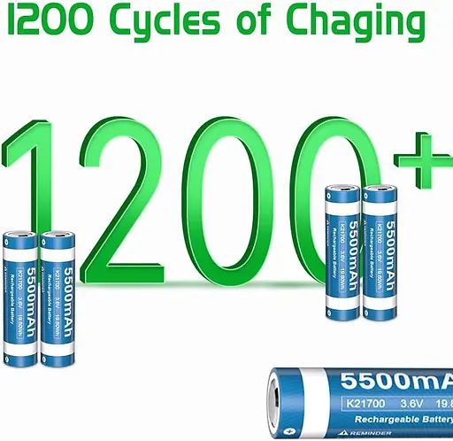 Аккумуляторная батарея BOANV ZI7OO 5500 мАч, 2 шт. - фото 3