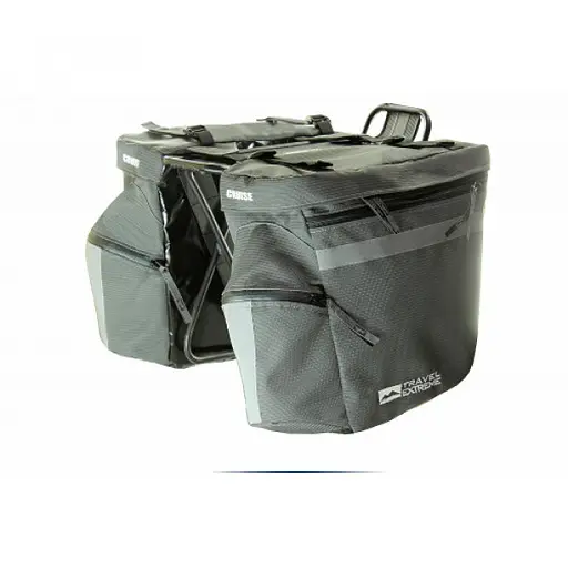 Велобаул Travel Extreme Cruise 50 L Grey (1060-TE-В002LGR) - фото 2