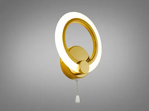 Світлодіодне прикроватне бра для читання, 13 Вт, золото - фото 1