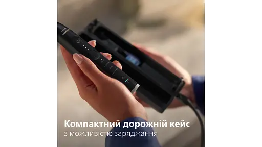 Электрическая зубная щетка Philips Sonicare HX7421/01 серии 7100 черная - фото 3