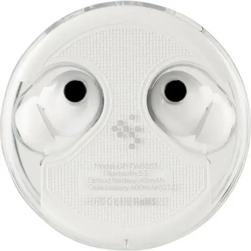 Навушники TWS Gelius GP-TWS033 Incredible 5.3 clear view white UA - фото 3