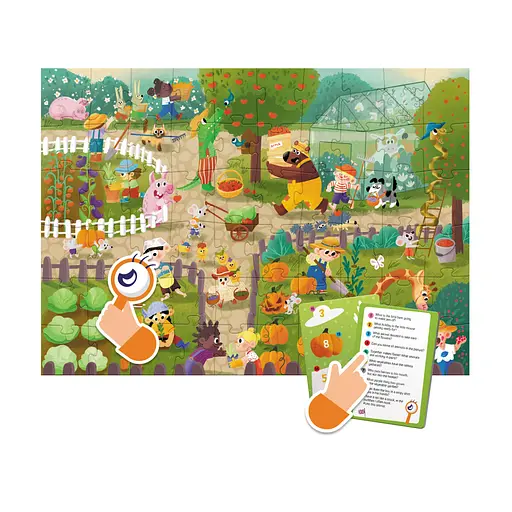 Дитячий Віммельпазл Літо на селі 300558, 60 елементів - фото 6